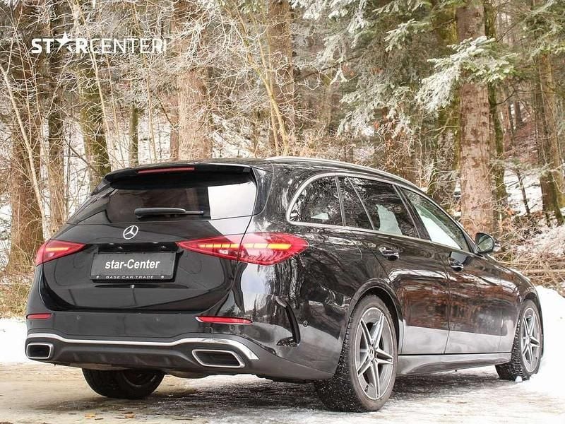 Gebraucht Mercedes C200 AMG line 163 PS (119 kW) 2022 Schwarz Kombi
