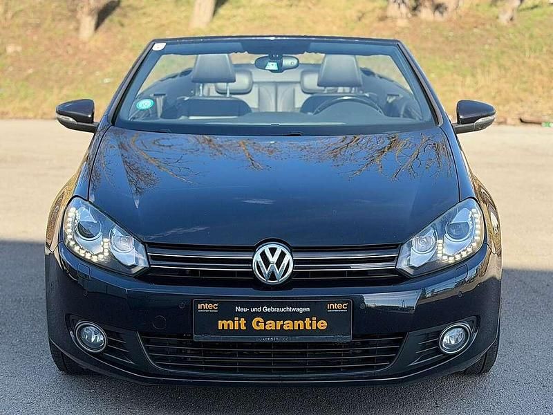 Gebraucht VW Golf 105 PS (77 kW) 2011 Schwarz Cabrio