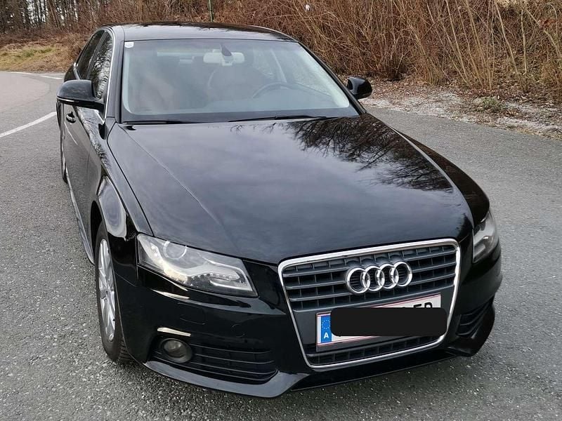 Schwarz Gebraucht 2009 Audi A4 Limousine | € 8.499 (Fairer Preis) - Bild 1/4