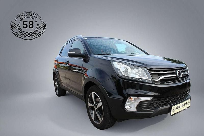 Gebraucht Ssangyong (KGM) Korando 178 PS (130 kW) 2017 Schwarz SUV
