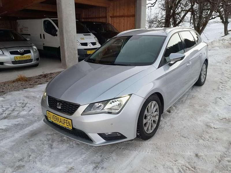 Silber Gebraucht 2014 Seat Leon Style Kombi | € 9.490 (Fairer Preis) - Bild 1/4