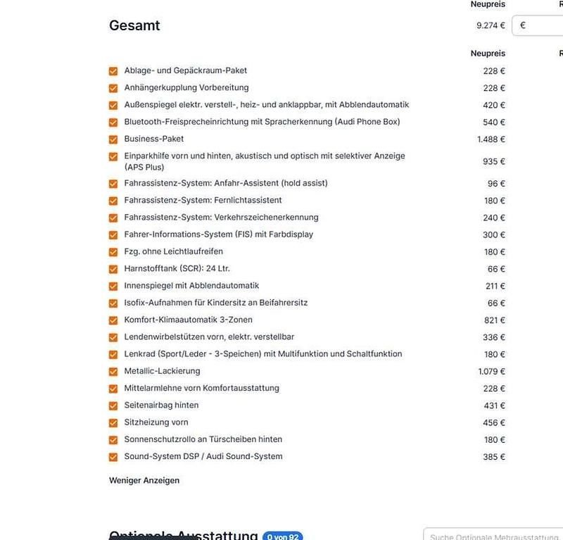 Gebraucht Audi A4 136 PS (100 kW) 2024 Grau Limousine