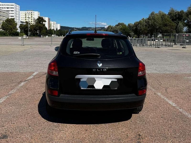 Gebraucht Renault Clio GrandTour Expression 75 PS (55 kW) 2010 Schwarz Kombi