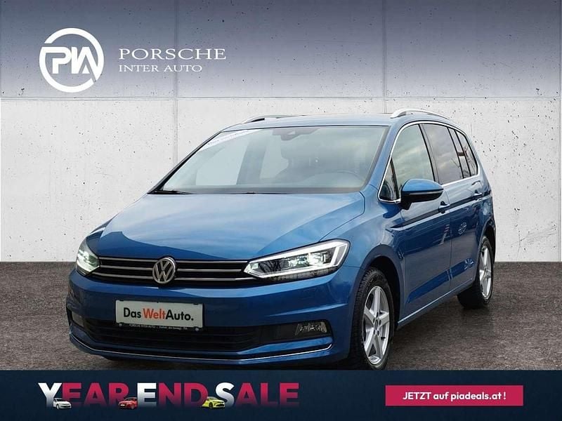 Blau Gebraucht 2019 VW Touran Highline Van / Kleinbus | € 22.900 (Guter Preis) - Bild 1/4