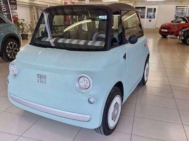 Grün Neu 2025 Fiat Topolino Basis Kleinwagen | € 9.580 - Bild 1/4
