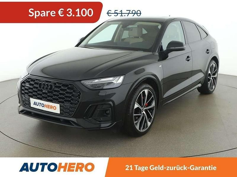 Schwarz Gebraucht 2022 Audi Q5 S-Line SUV | € 48.690 (Teuer) - Bild 1/3
