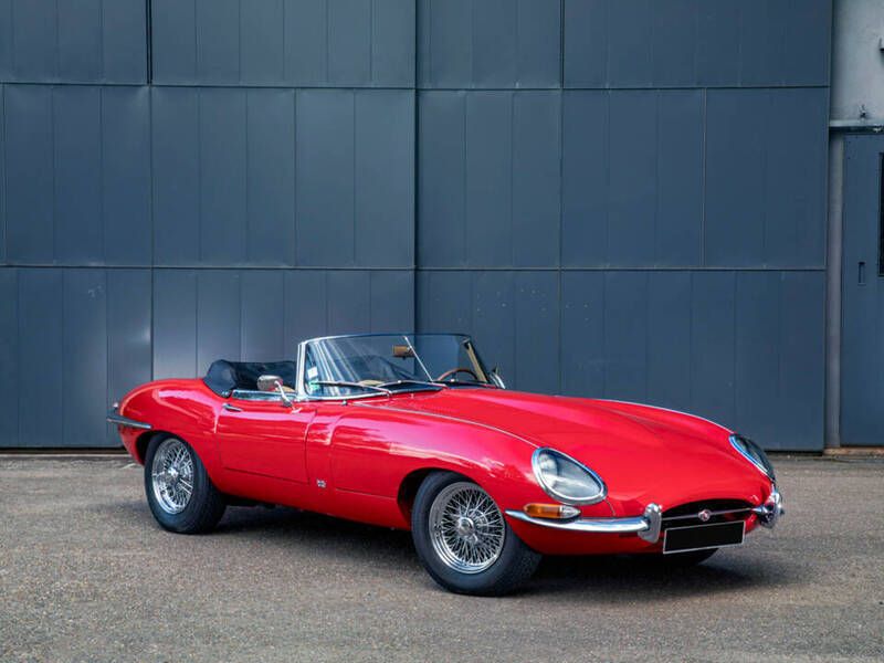 Gebraucht Jaguar E-Type 269 PS (197 kW) 1962 Rot Cabrio