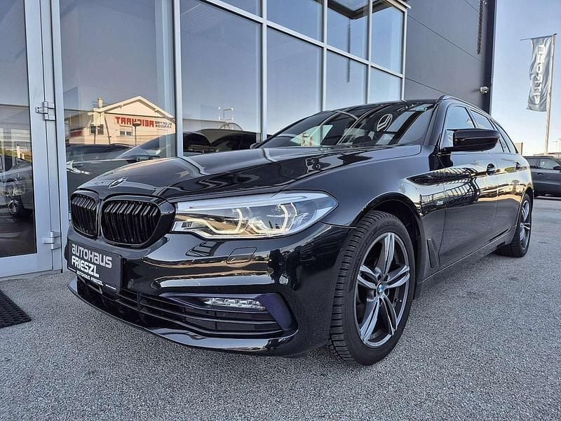Gebraucht BMW 520 190 PS (139 kW) 2017 Schwarz Kombi