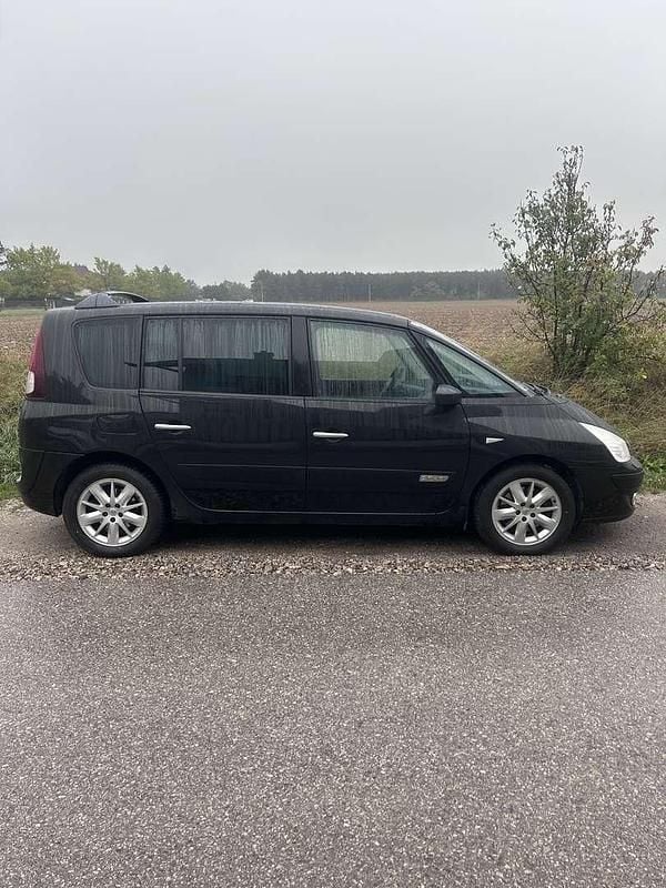 Gebraucht Renault Espace 150 PS (110 kW) 2009 Schwarz Van / Kleinbus