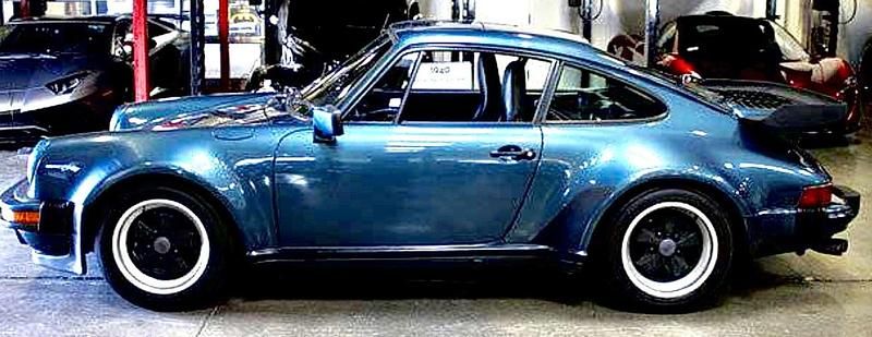 Gebraucht Porsche 930 Turbo 300 PS (220 kW) 1986 Blau Coupé