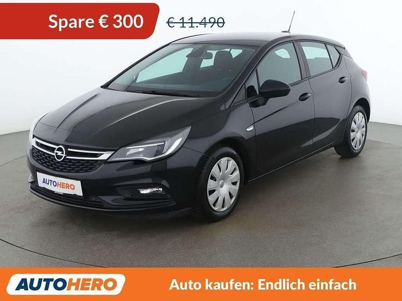 Gebraucht Opel Astra Edition 110 PS (80 kW) 2018 Schwarz Kleinwagen
