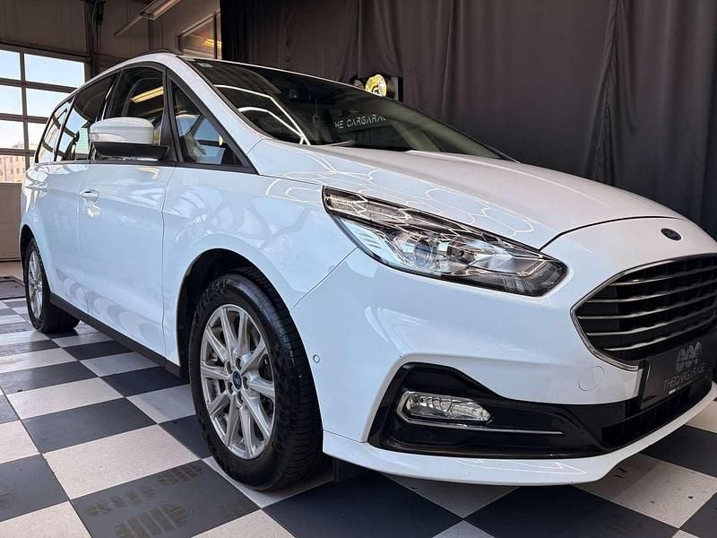 Gebraucht Ford Galaxy Trend 150 PS (110 kW) 2022 Weiß Van / Kleinbus