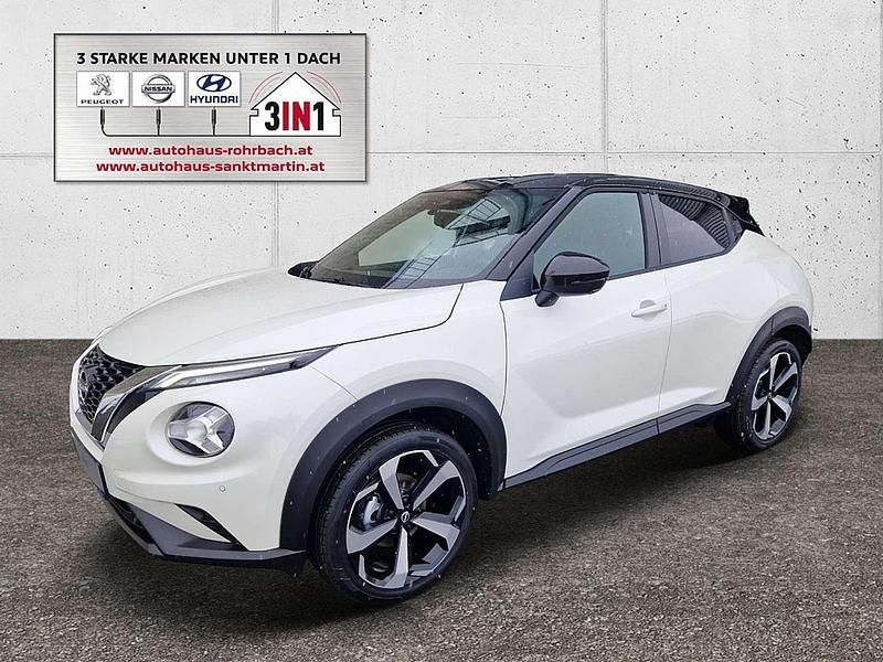 Weiß Gebraucht 2024 Nissan Juke Tekna SUV | € 26.990 (Teuer) - Bild 1/4