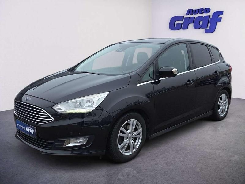 Schwarz Gebraucht 2015 Ford C-MAX Titanium Van / Kleinbus | € 7.890 (Fairer Preis) - Bild 1/4