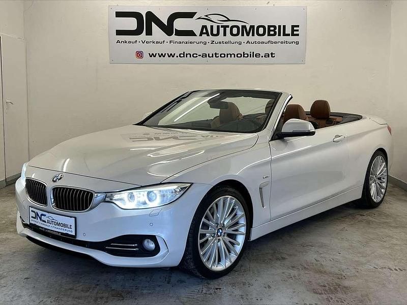 Weiß Gebraucht 2014 BMW 420 Comfort Edition Cabrio | € 22.900 (Superpreis) - Bild 1/4
