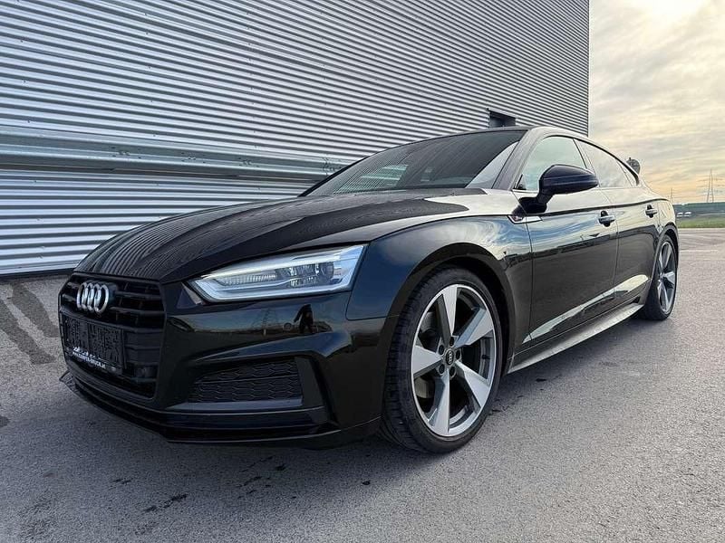 Gebraucht Audi A5 Sportback S-Line 150 PS (110 kW) 2019 Schwarz Kleinwagen