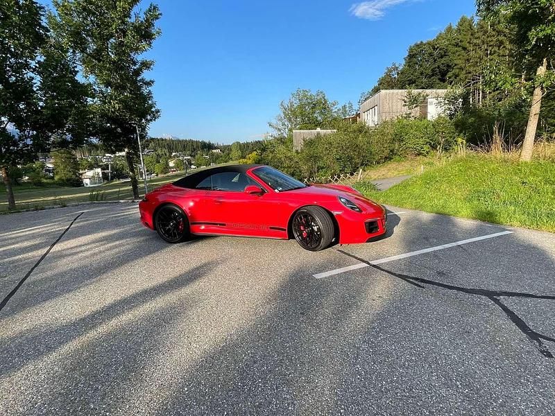 Gebraucht Porsche 991 450 PS (330 kW) 2017 Rot Cabrio