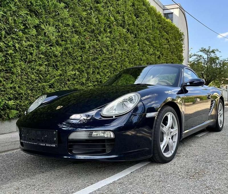 Gebraucht Porsche Boxster 239 PS (175 kW) 2005 Blau Cabrio