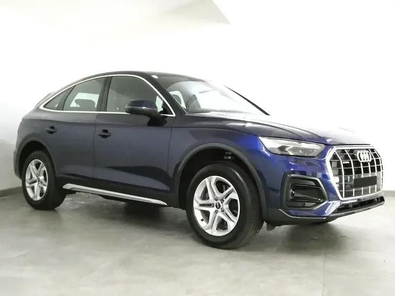 Gebraucht Audi Q5 Sportback Advanced 265 PS (194 kW) 2024 Mittelblau  metallic SUV