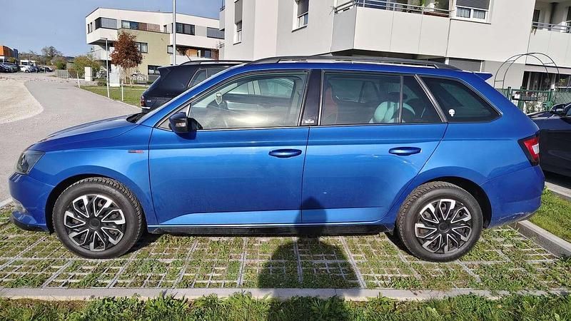 Gebraucht Skoda Fabia Style 90 PS (66 kW) 2017 Blau Kombi