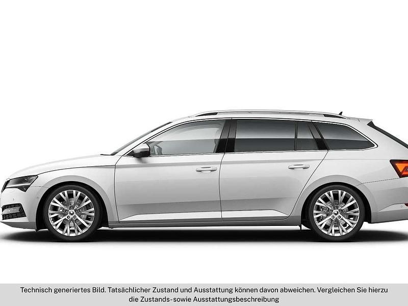 Gebraucht Skoda Superb Style 150 PS (110 kW) 2021 Weiss  metallic Kombi