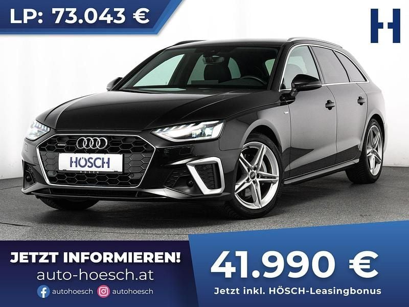 Gebraucht Audi A4 S-Line 204 PS (150 kW) 2024 Schwarz Kombi