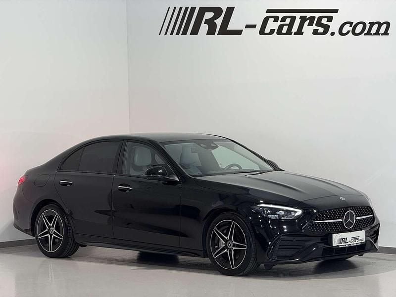 Schwarz Gebraucht 2022 Mercedes C220 AMG Limousine | € 34.990 (Fairer Preis) - Bild 1/4