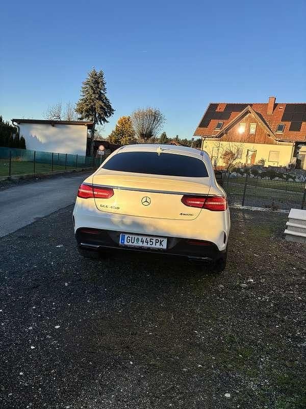 Gebraucht Mercedes GLE450 AMG AMG 367 PS (269 kW) 2016 Weiß Coupé