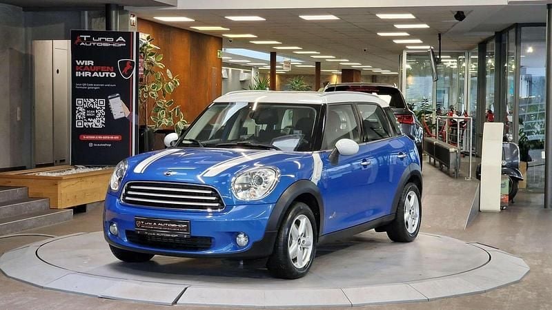 Blau Gebraucht 2013 Mini Cooper D Countryman SUV | € 12.980 - Bild 1/4