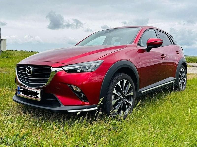 Rot Gebraucht 2022 Mazda CX-3 SUV | € 24.500 (Teuer) - Bild 1/4