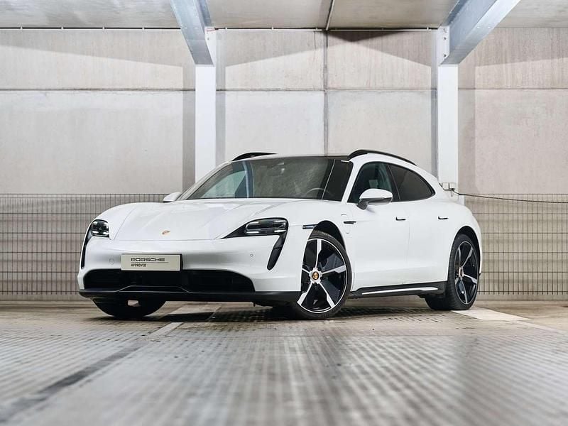 Gebraucht Porsche Taycan Sport Turismo 280 kW (381 PS) 2024 Weiss  normal Limousine