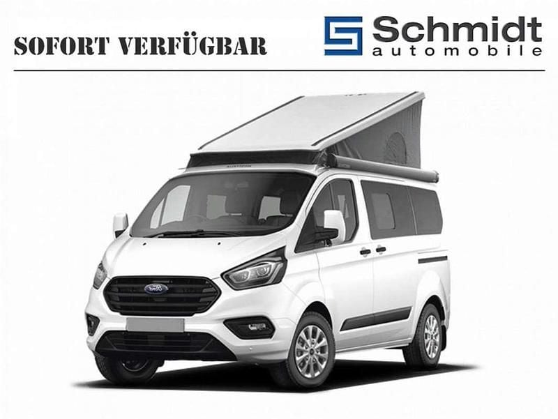 Grün smaragd gruen met metallic Gebraucht 2023 Ford Transit Custom Active Van | € 69.900 - Bild 1/4