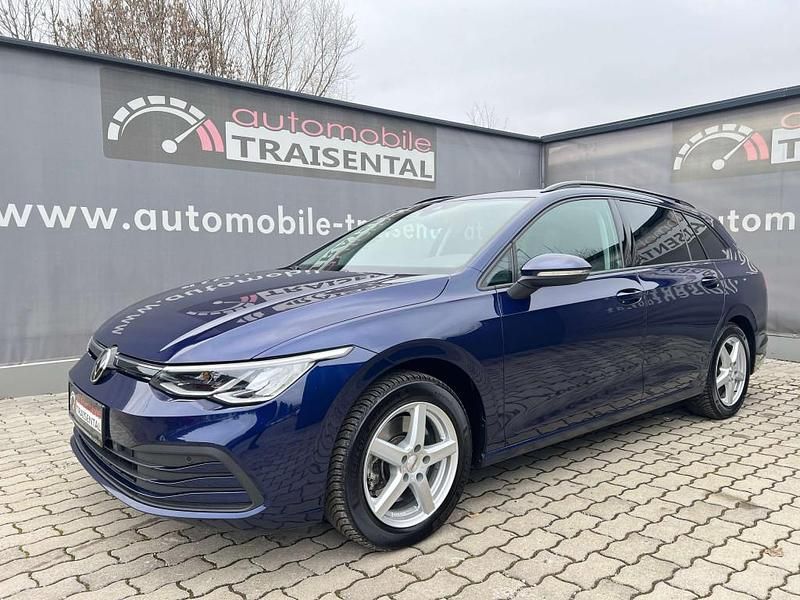 Blau Gebraucht 2022 VW Golf VIII Life Kombi | € 16.990 (Fairer Preis) - Bild 1/4