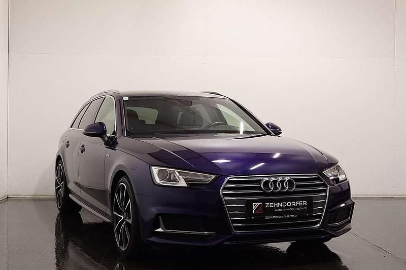 Gebraucht Audi A4 S-Line 150 PS (110 kW) 2019 Blau Kombi