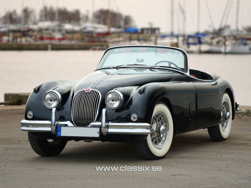 Gebraucht Jaguar XK 245 PS (180 kW) 1958 Schwarz Cabrio