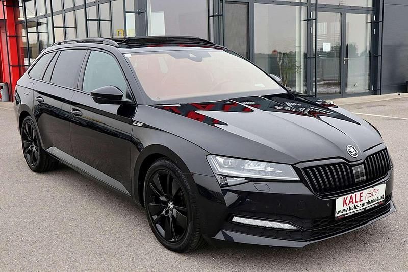 Gebraucht Skoda Superb SportLine 150 PS (110 kW) 2021 Schwarz Kombi