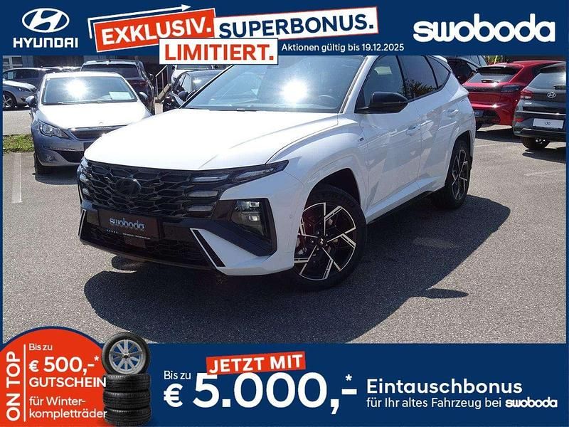 Weiß Neu 2025 Hyundai Tucson N Line SUV | € 45.980 (Fairer Preis) - Bild 1/3