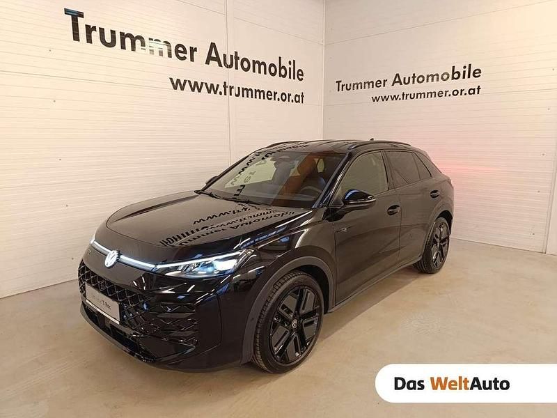 Schwarz metallic Neu 2025 VW T-Roc R-line SUV | € 41.790 (Teuer) - Bild 1/4