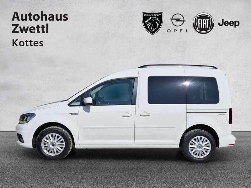 Gebraucht VW Caddy Comfortline 102 PS (75 kW) 2019 Weiß Van / Kleinbus