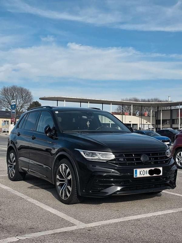 Gebraucht VW Tiguan R-line 200 PS (147 kW) 2021 Schwarz SUV