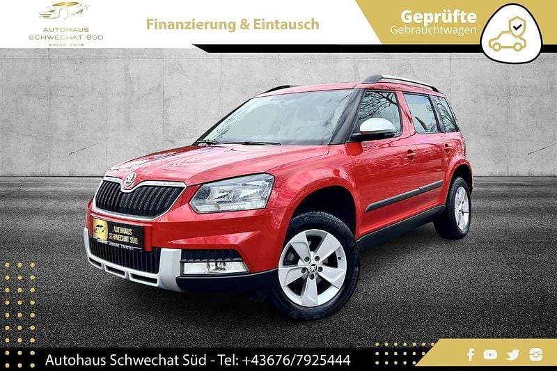 Gebraucht Skoda Yeti Ambition 110 PS (80 kW) 2014 Rot SUV