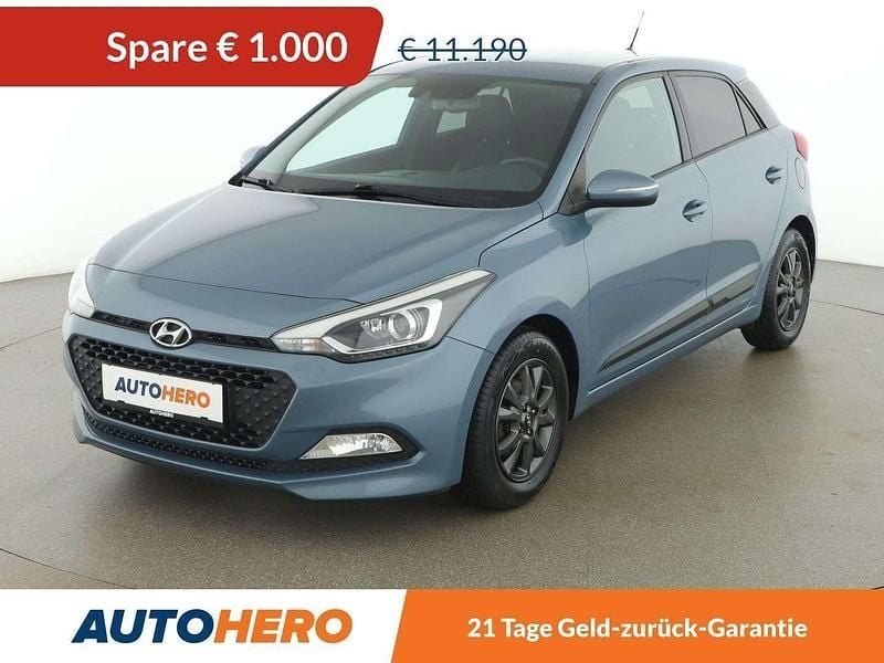 Blau Gebraucht 2017 Hyundai i20 Edition Kleinwagen | € 10.190 (Fairer Preis) - Bild 1/3