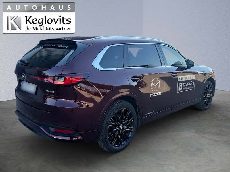 Gebraucht Mazda CX-80 Homura-Line 254 PS (186 kW) 2024 Dunkelrot  metallicperleffekt SUV