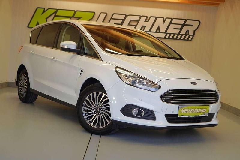 Gebraucht Ford S-MAX S 150 PS (110 kW) 2018 Weiß Van / Kleinbus
