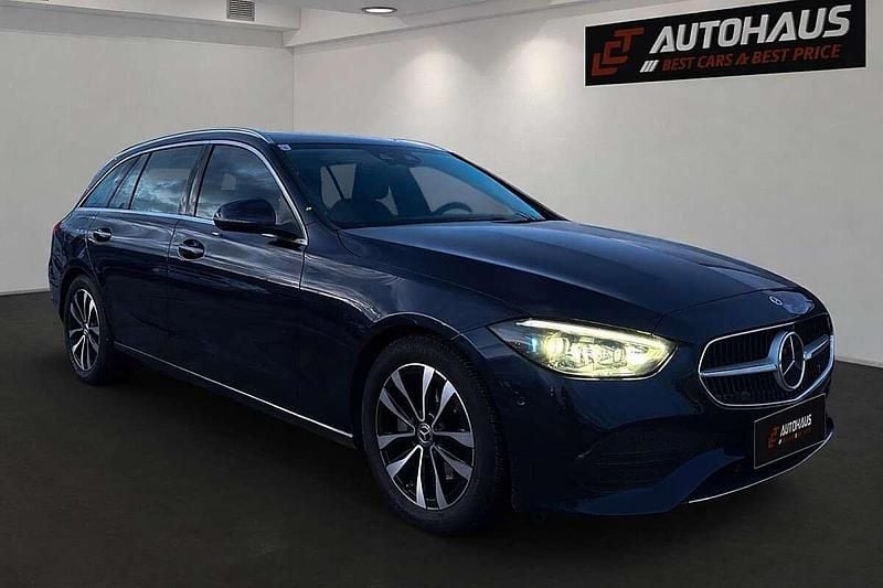 Gebraucht Mercedes C220 197 PS (144 kW) 2021 Blau Kombi