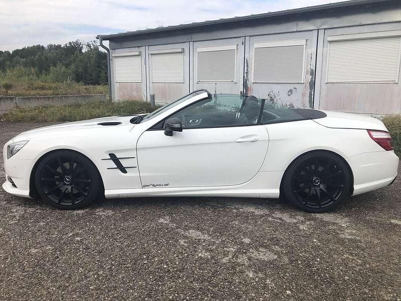Gebraucht Mercedes SL350 306 PS (225 kW) 2012 Weiß Cabrio