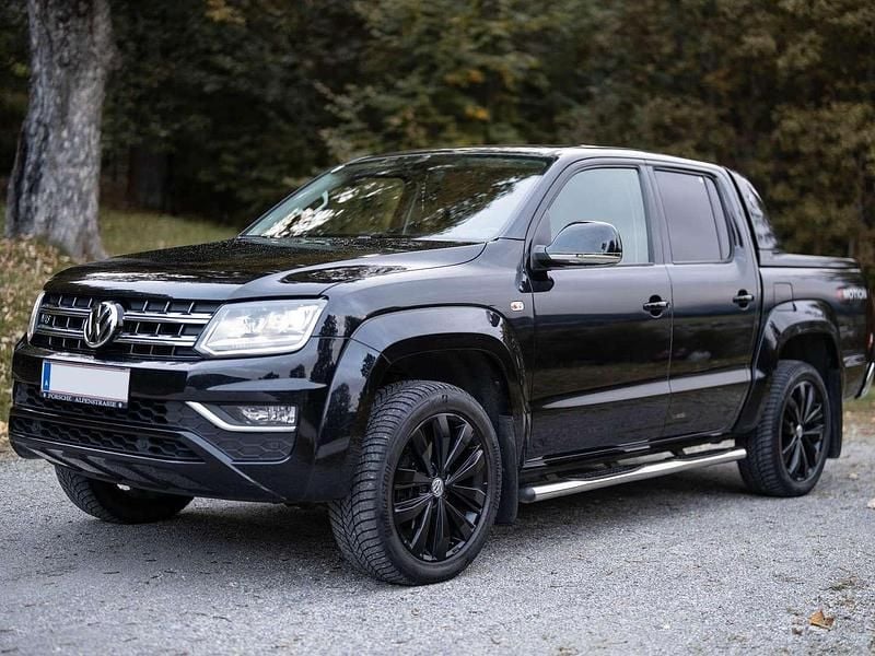 Schwarz Gebraucht 2018 VW Amarok Aventura Abholung | € 37.750 (Teuer) - Bild 1/4