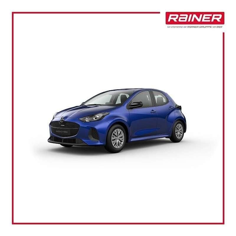 Neu Mazda 2 Homura-Line 92 PS (67 kW) 2025 Blau Limousine