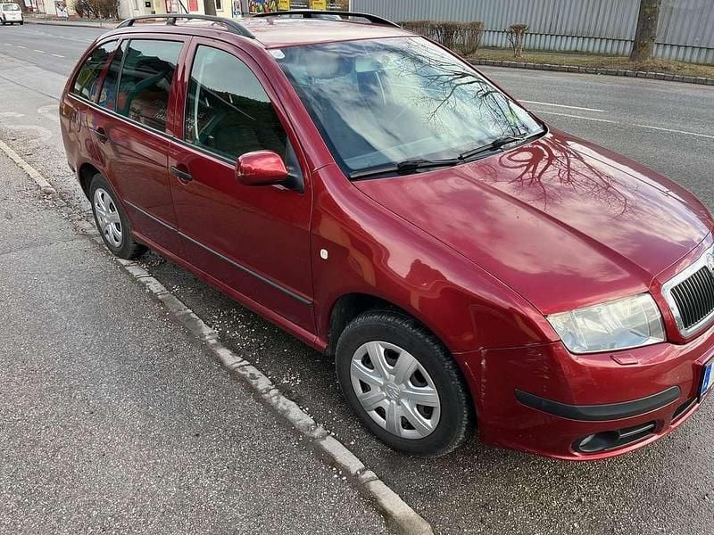 Gebraucht Skoda Fabia 75 PS (55 kW) 2006 Rot Kombi