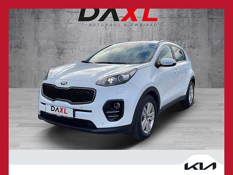 Deluxe white Gebraucht 2016 Kia Sportage Gold SUV | € 18.990 (Teuer) - Bild 1/4